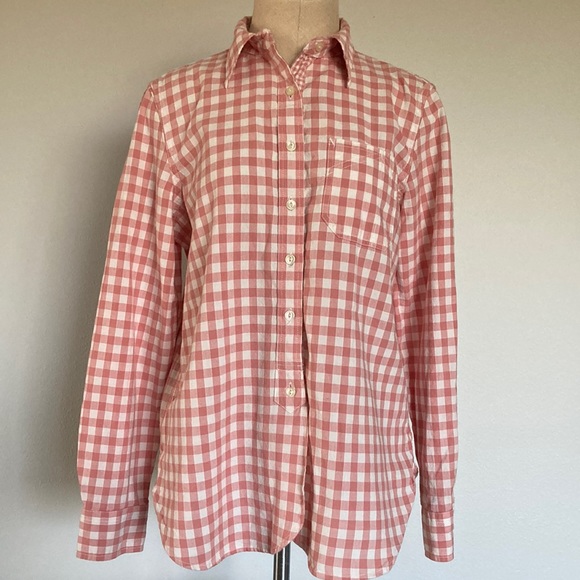 LRL, Lauren Jeans Co., button down plaid, M - Picture 1 of 13